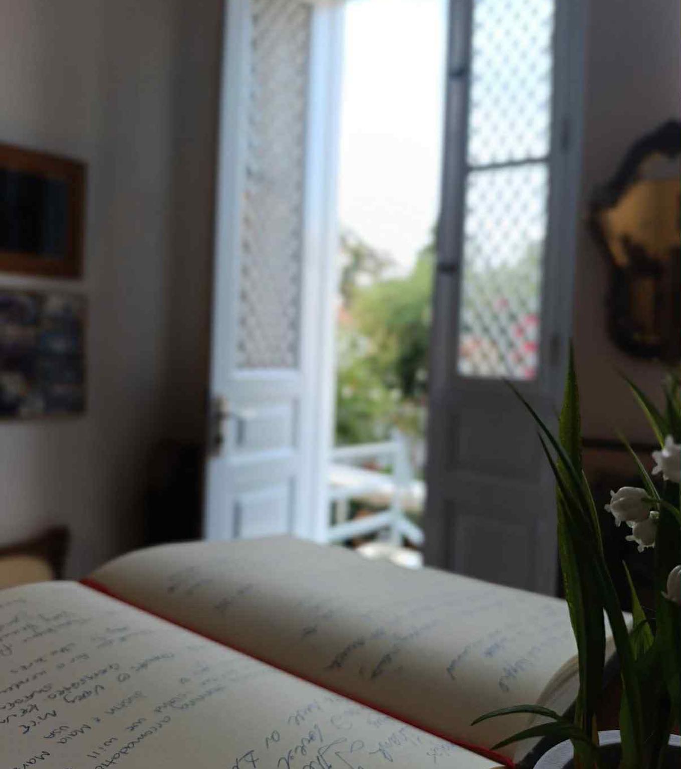 Morning serenity… waiting to welcome our guests for breakfast in the yard 🍽️🥐☕️ 
(Click by Ladaki Gianna) 

#weekend #stillsummer #morningvibes #mirandahotel #hydra